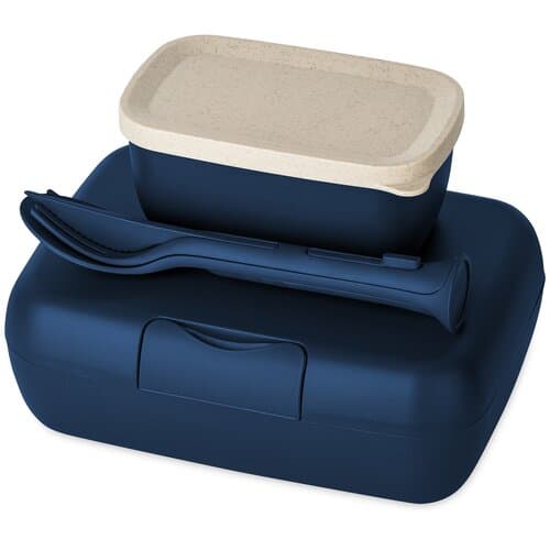 Koziol CANDY READY Lunchbox-Set + Besteck-Set MADE IN GERMANY