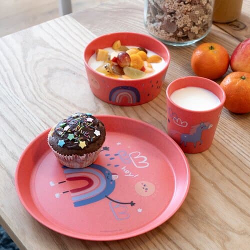 Koziol CONNECT DREAMS Kleiner Teller + Schale + Becher MADE IN GERMANY