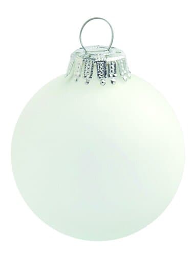 Weihnachtskugel 6 cm BASIC BIG 11 mit Werbedruck