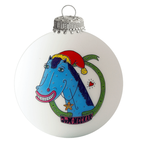 Weihnachtskugel 7 cm BASIC PLUS mit Werbedruck