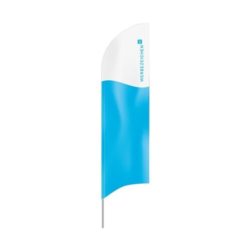 Beachflag mit Digitaldruck