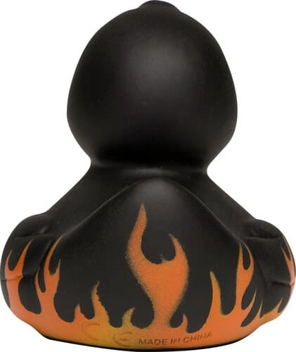 Quietsche-Ente Flammen