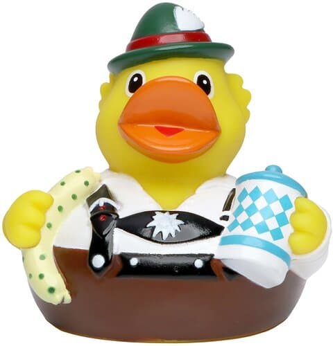 Quietsche-Ente Maßkrug Bayer