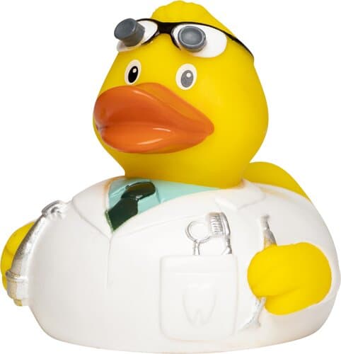 Quietsche-Ente Zahnarzt