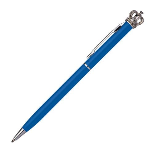 Kugelschreiber aus Metall mit Krone DYLAN