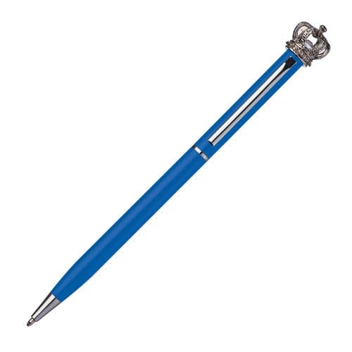 Kugelschreiber aus Metall mit Krone DYLAN