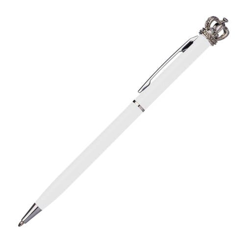 Kugelschreiber aus Metall mit Krone DYLAN