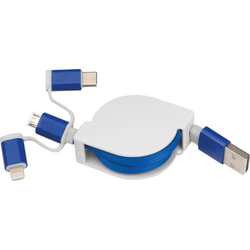 Ausziehbares Ladekabel 3in1 NICO