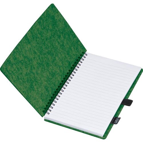 A5 RPET Filz Notizbuch BRENDA