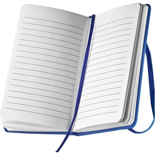 Notizbuch mit Lesebändchen und Gummibandverschluss ROMANA
