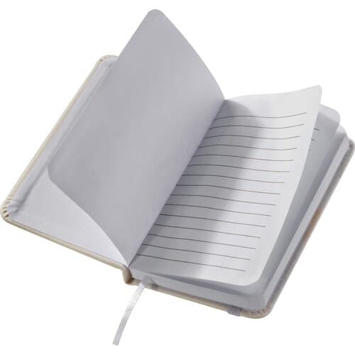 Notizbuch mit Lesebändchen und Gummibandverschluss ROMANA