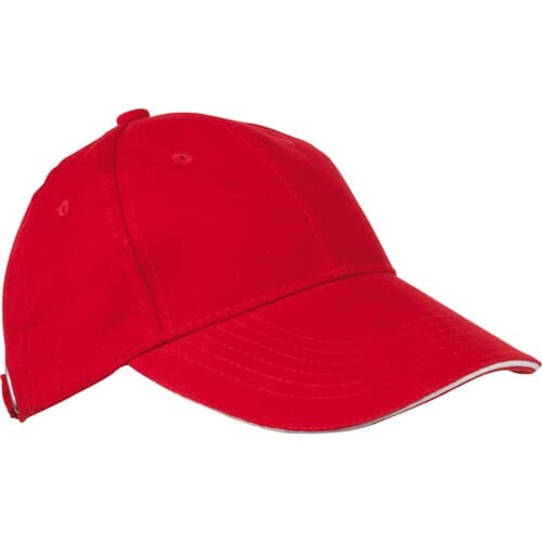 6 Panel Sandwich Baseball Cap CURTIS