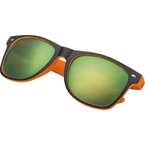 Sonnenbrille aus Kunststoff mit verspiegelten Gläsern, UV 400 Schutz ILONA