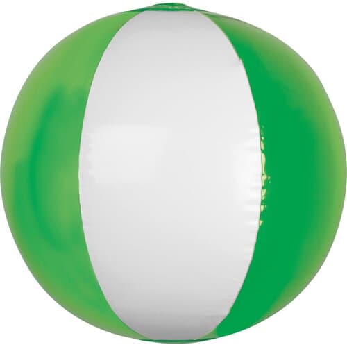 Strandball bicolour farbig/transparent MARGARETHE