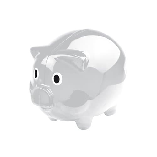 Transparentes Sparschwein TRUDY