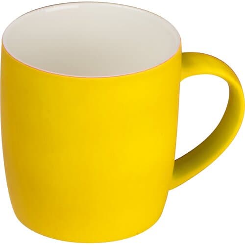 Tasse aus Porzellan, außen gummiert, 300ml ULF