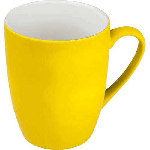 Tasse aus Porzellan, außen gummiert, 300ml JUDYTA