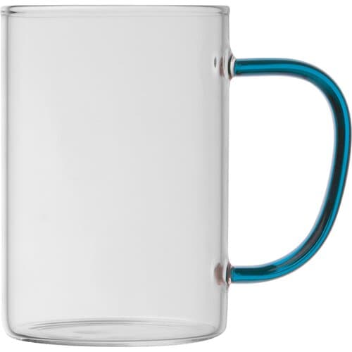 Glastasse mit farbigem Henkel, 250ml EDDA