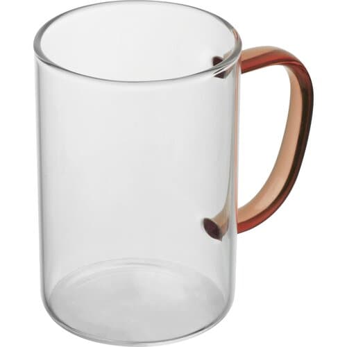 Glastasse mit farbigem Henkel, 250ml EDDA