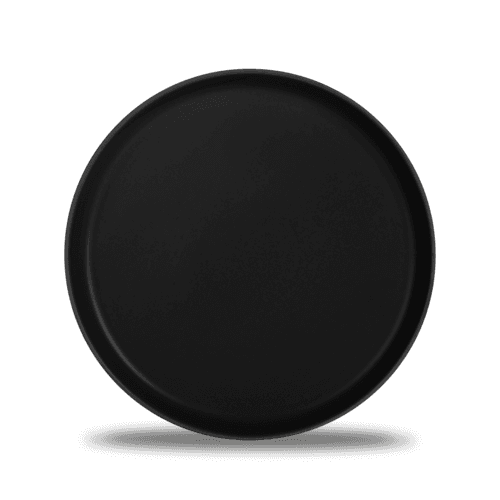 Form 734 Teller large, Costa Verde Collection, schwarz/grau