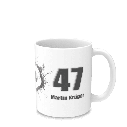 Form 792-SM Keramiktasse Sublimation weiss matt