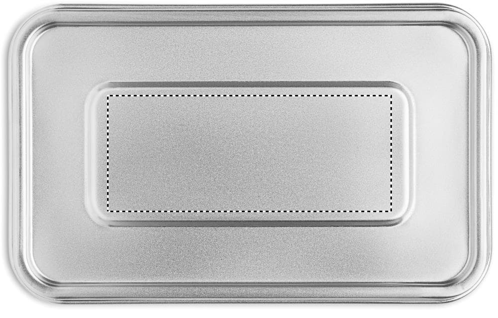 TAMELUNCH Lunchbox Edelstahl 750ml – Druckbeispiel Laser, 1-farbig, max. 110.0 x 45.0mm - LID LASER