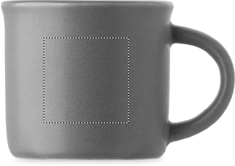 ESPRES Espresso Tasse Keramik 40 ml – Druckbeispiel Tampondruck, max. 25.0 x 25.0mm - RIGHT HANDED