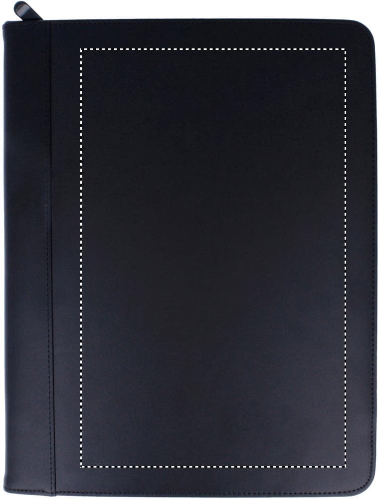 CONFERENCE Lederfaserstoff Mappe – Druckbeispiel Siebdruck, max. 190.0 x 300.0mm - FRONT