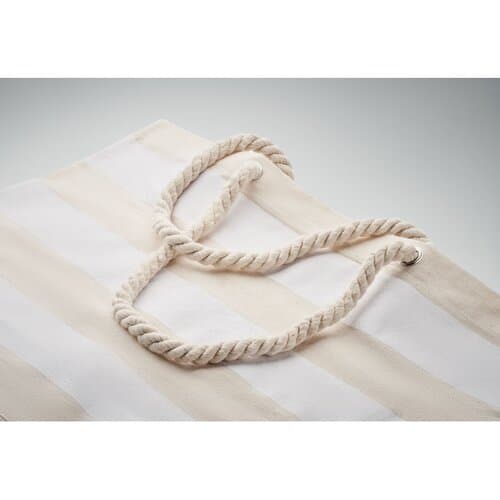 HEAVEN STRIPE Strandtasche Baumwolle 220 g