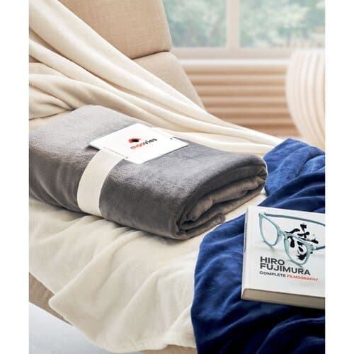 LOGAN RPET-Flanell Fleece-Decke