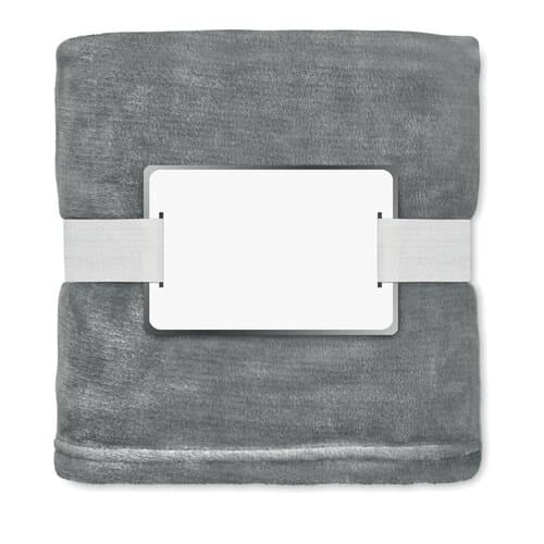 LOGAN RPET-Flanell Fleece-Decke