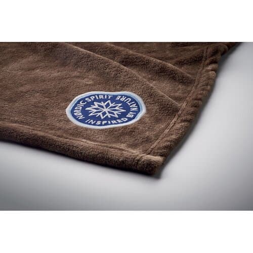 LOGAN RPET-Flanell Fleece-Decke