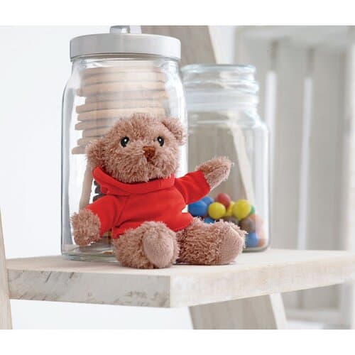 JOHNNY Teddybär mit Hoody