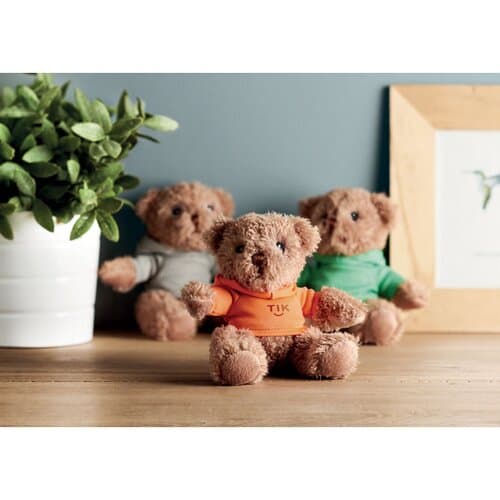 JOHNNY Teddybär mit Hoody