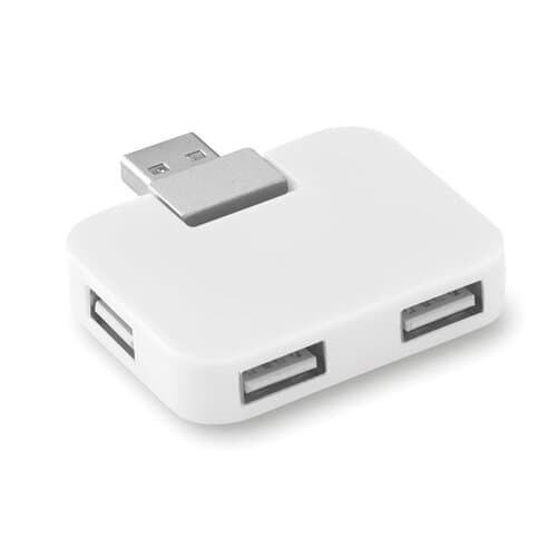 SQUARE 4 Port USB Hub