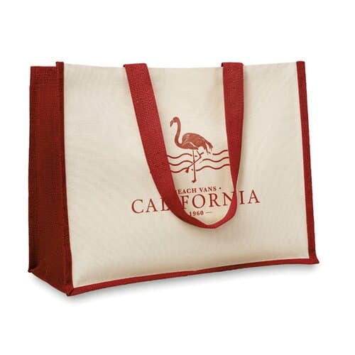 CAMPO DE FIORI Jute/Canvas Shopper