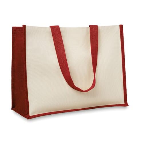 CAMPO DE FIORI Jute/Canvas Shopper