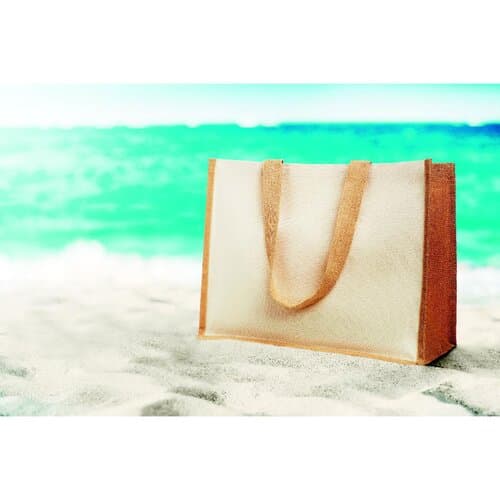 CAMPO DE FIORI Jute/Canvas Shopper