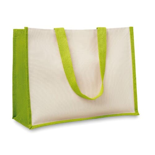 CAMPO DE FIORI Jute/Canvas Shopper