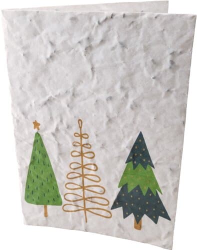 Samenpapier Weihnachtsgruß