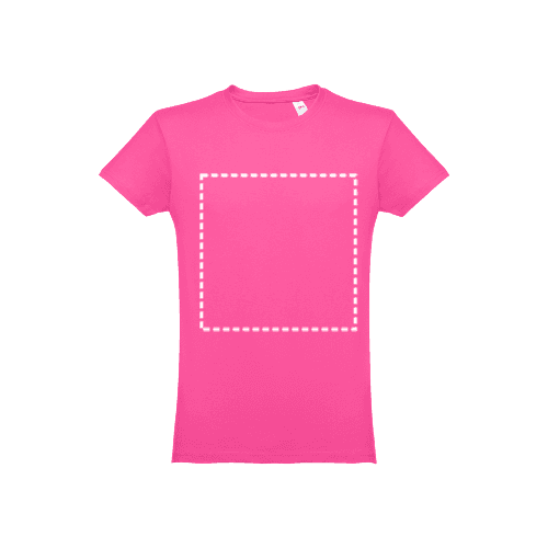 THC LUANDA 3XL. Herren T-shirt – Druckbeispiel Textildruck, 1-farbig, 20 x 30 cm - Brust