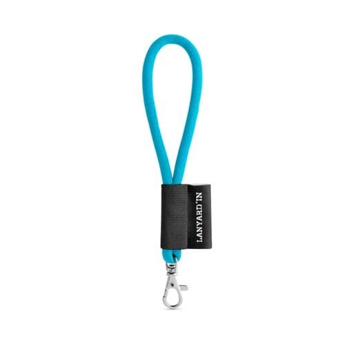 75090. SET Lanyard TUBE Short (Ø 7 mm) mit 9 mm Schnapperkarabiner