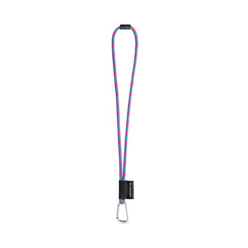 SET Lanyard Tube Long (Ø 7 mm) mit 55 mm D-förmigem Karabiner und Ø 7 mm Sicherheitsverschluss