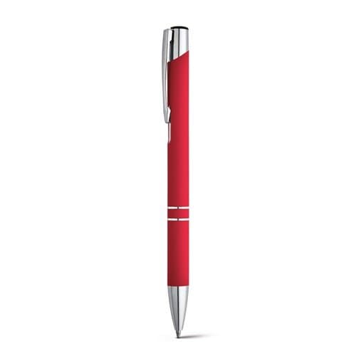 BETA SOFT. Kugelschreiber aus Aluminium mit Gummifinish