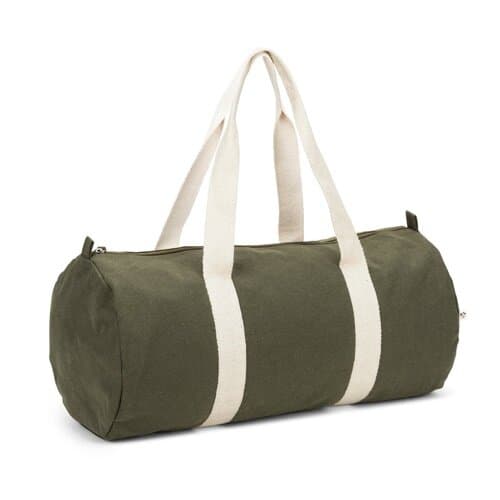 SAINT SPORT. Sporttasche aus recyceltem Baumwolle und recyceltem Polyester (380 g/m²)