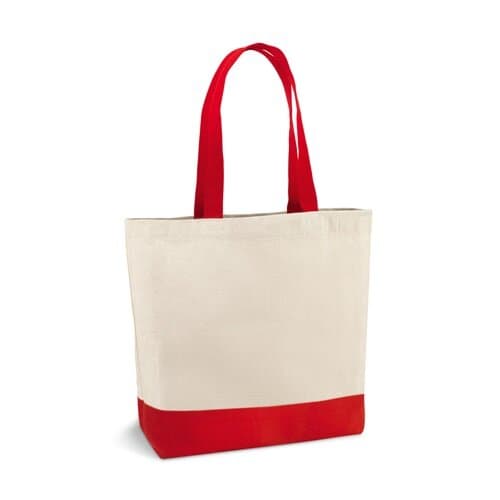 EDMONTON. Tragetasche aus 100% Canvas-Baumwolle (280 g/m²)