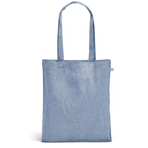 RYNEK. Tragetasche aus recycelter Baumwolle (70%), polyester (30% rPET) (140 g/m²)