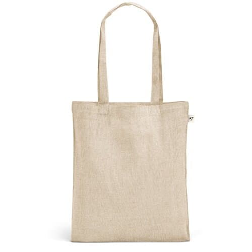 RYNEK. Tragetasche aus recycelter Baumwolle (70%), polyester (30% rPET) (140 g/m²)