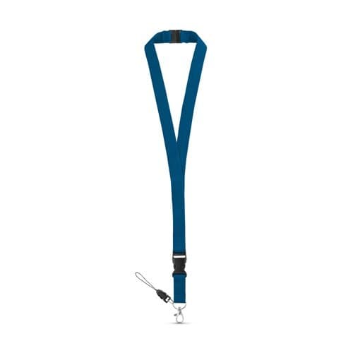 MURRAY. Lanyard aus Polyester (20 mm) mit einem Schlüsselband
