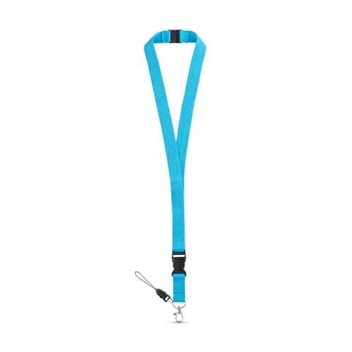 MURRAY. Lanyard aus Polyester (20 mm) mit einem Schlüsselband